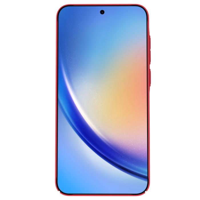 Bild 4, NILLKIN Galaxy A35 5G Skal Frosted Shield Pro Matt Röd