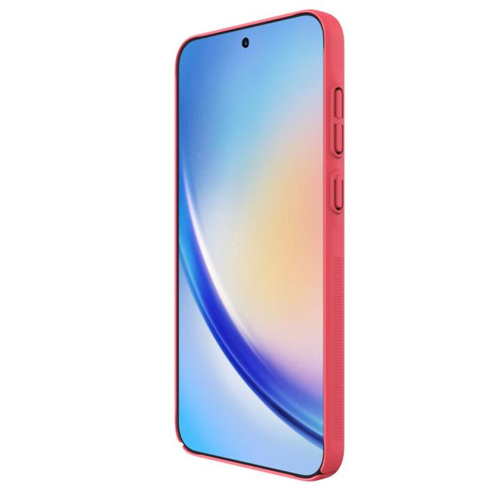 Bild 5, NILLKIN Galaxy A35 5G Skal Frosted Shield Pro Matt Röd