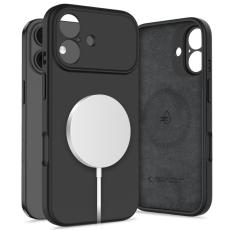 Tech-Protect iPhone 17 Skal MagSafe Silicone Svart