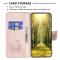 Nokia G11 / G21 Fodral Tryck Butterfly Roséguld