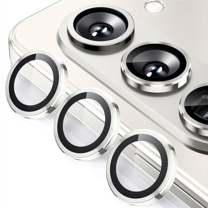 Bild 1, ENKAY Galaxy Z Fold 6 Linsskydd Härdat Glas Silver
