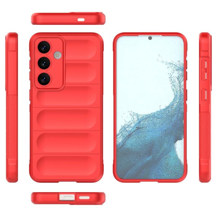 Bild 6, Samsung Galaxy S24 Plus Skal Magic Shield TPU Röd