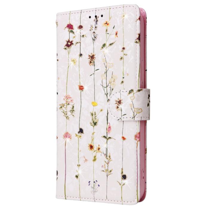 Bild 6, iPhone 16 Pro Max Fodral Med Tryck Små Blommor RFID