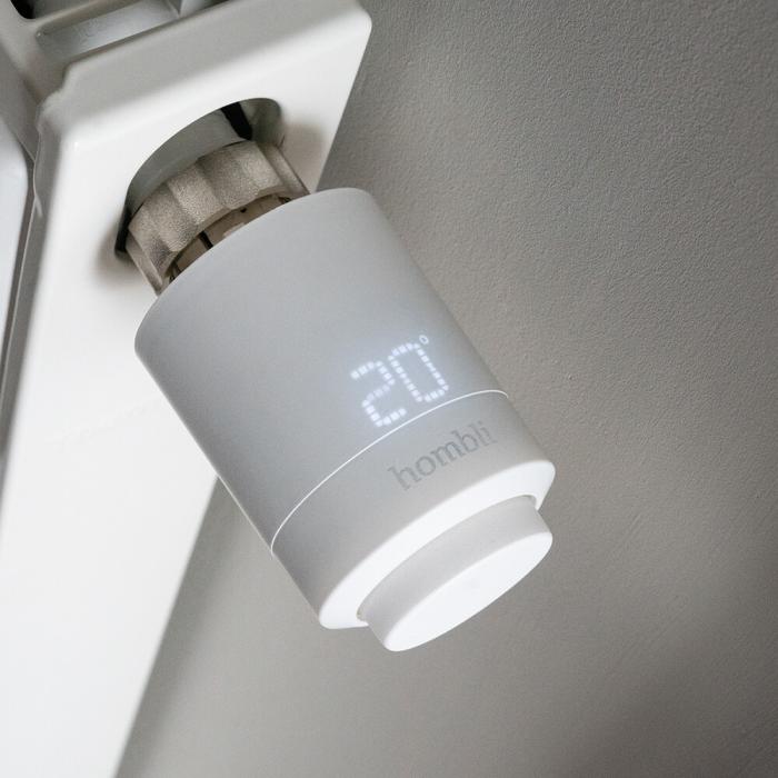 Bild 9, Hombli 3-PACK Smart Termostat Expansionspaket Vit