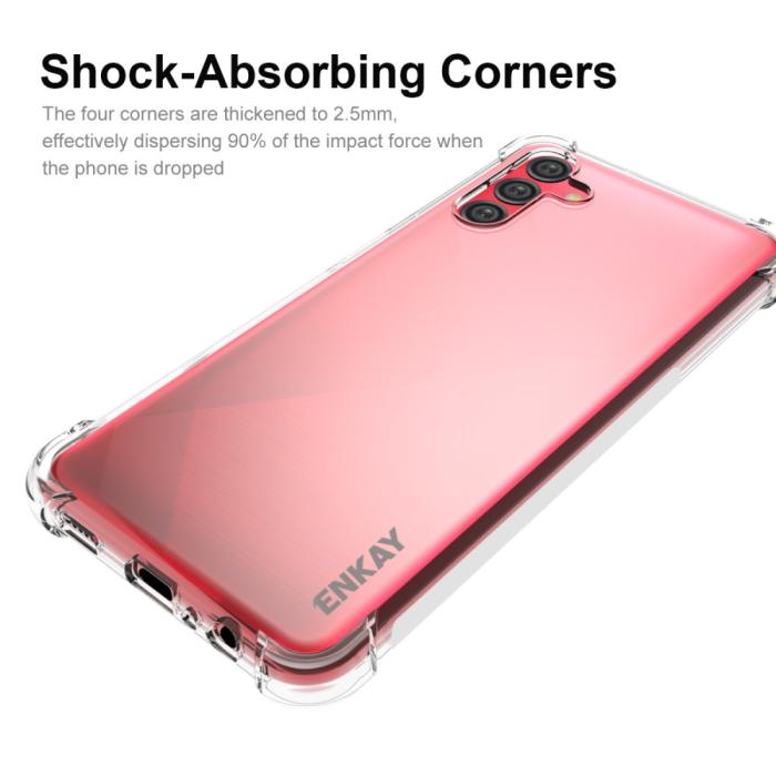 Bild 2, ENKAY Samsung Galaxy A04s / A13 5G Skal Shockproof TPU Transparent