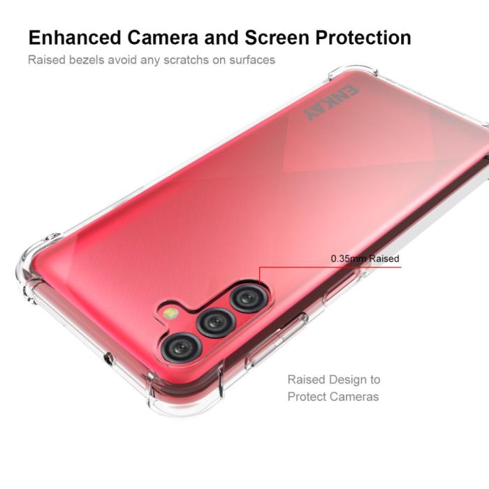 Bild 3, ENKAY Samsung Galaxy A04s / A13 5G Skal Shockproof TPU Transparent