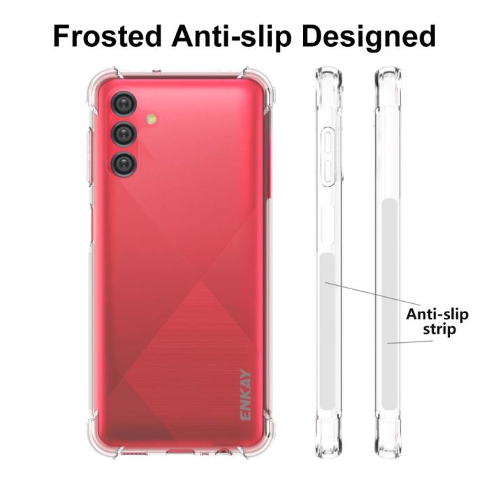 Bild 4, ENKAY Samsung Galaxy A04s / A13 5G Skal Shockproof TPU Transparent