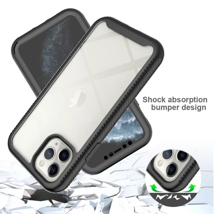 Bild 3, iPhone 11 Pro Skal 360 Hybrid Defense Svart