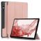 Samsung Galaxy Tab S9 Fodral Tri-Fold Roséguld