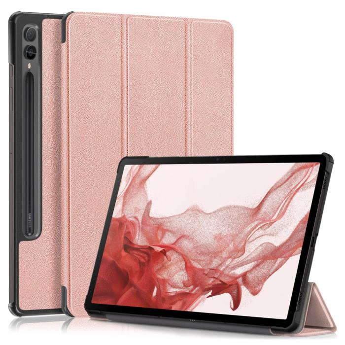 Bild 1, Samsung Galaxy Tab S9 Fodral Tri-Fold Roséguld