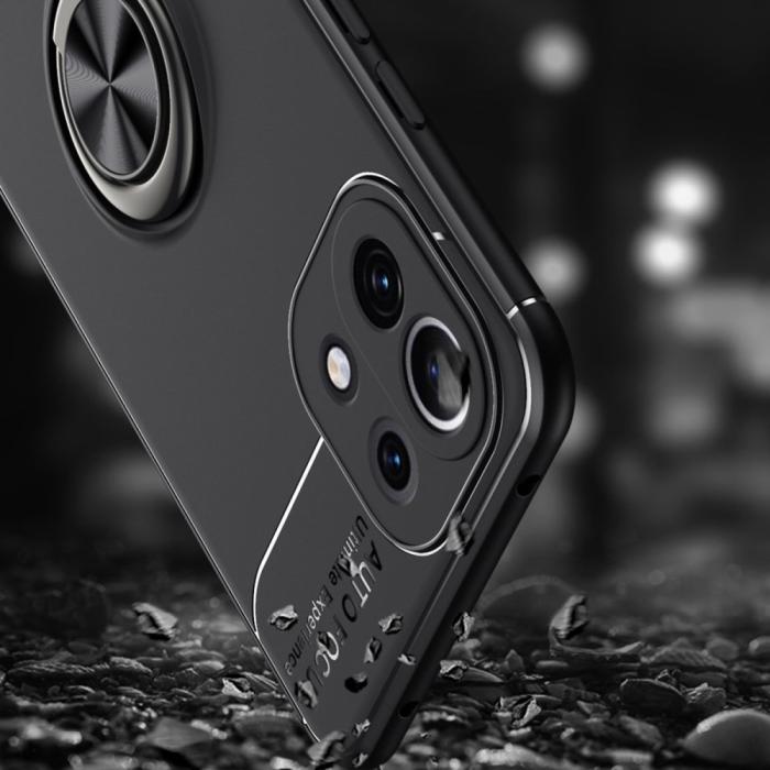 Bild 5, Xiaomi Mi 11 Lite - Ring Skal - Blå