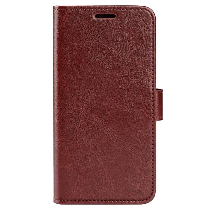 Bild 5, Xiaomi Redmi 13C 4G Fodral Crazy Horse Läder Brun