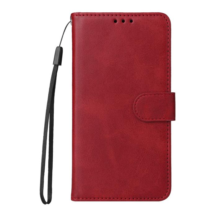 Bild 4, Motorola Moto G86 Power / G86 5G Fodral Läder Röd