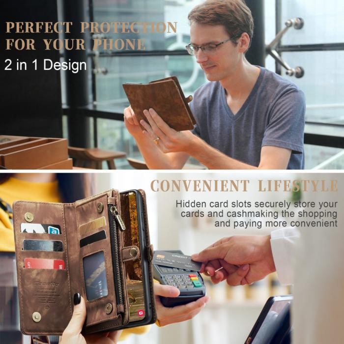 Bild 5, CASEME Galaxy S23 Plus Fodral/Skal Magnet 2in1 Multifunktionell