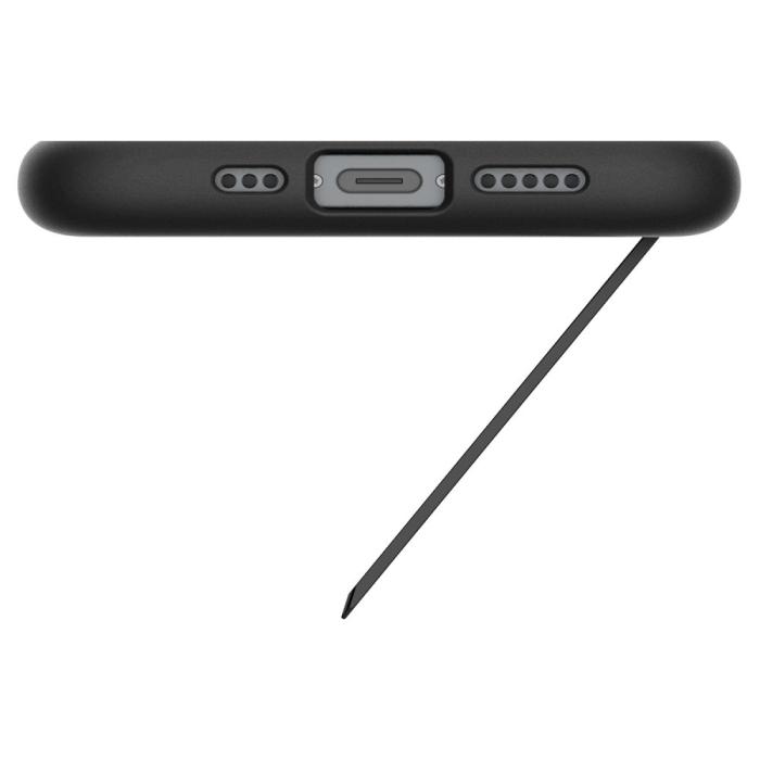 Bild 5, Spigen iPhone 17e / 16e Skal MagSafe Slim Armor Svart