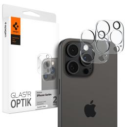 Spigen iPhone 16/15/14 Pro/Pro Max 2-PACK Linsskydd Optik.tR