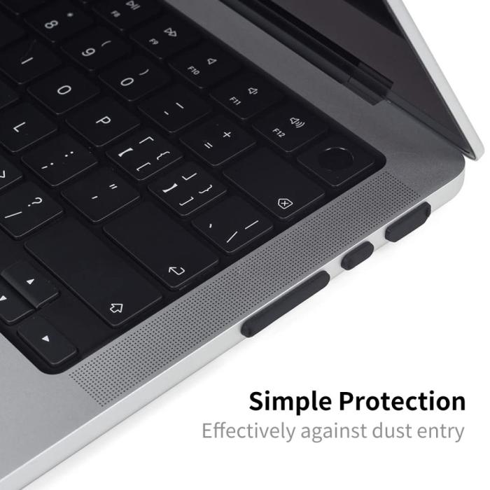 Bild 5, HAT PRINCE Dammplugg Silikon Set MacBook Air 13