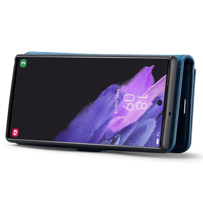 Bild 5, DG.MING Samsung Galaxy S22 Ultra 2in1 Magnet Fodral / Skal Blå