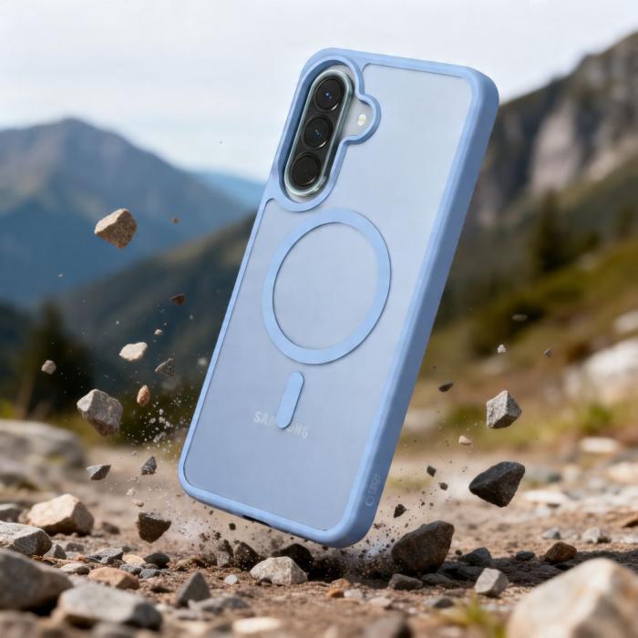 Bild 4, Tech-Protect Samsung Galaxy A57 5G Skal MagSafe MagMat IcyBlue