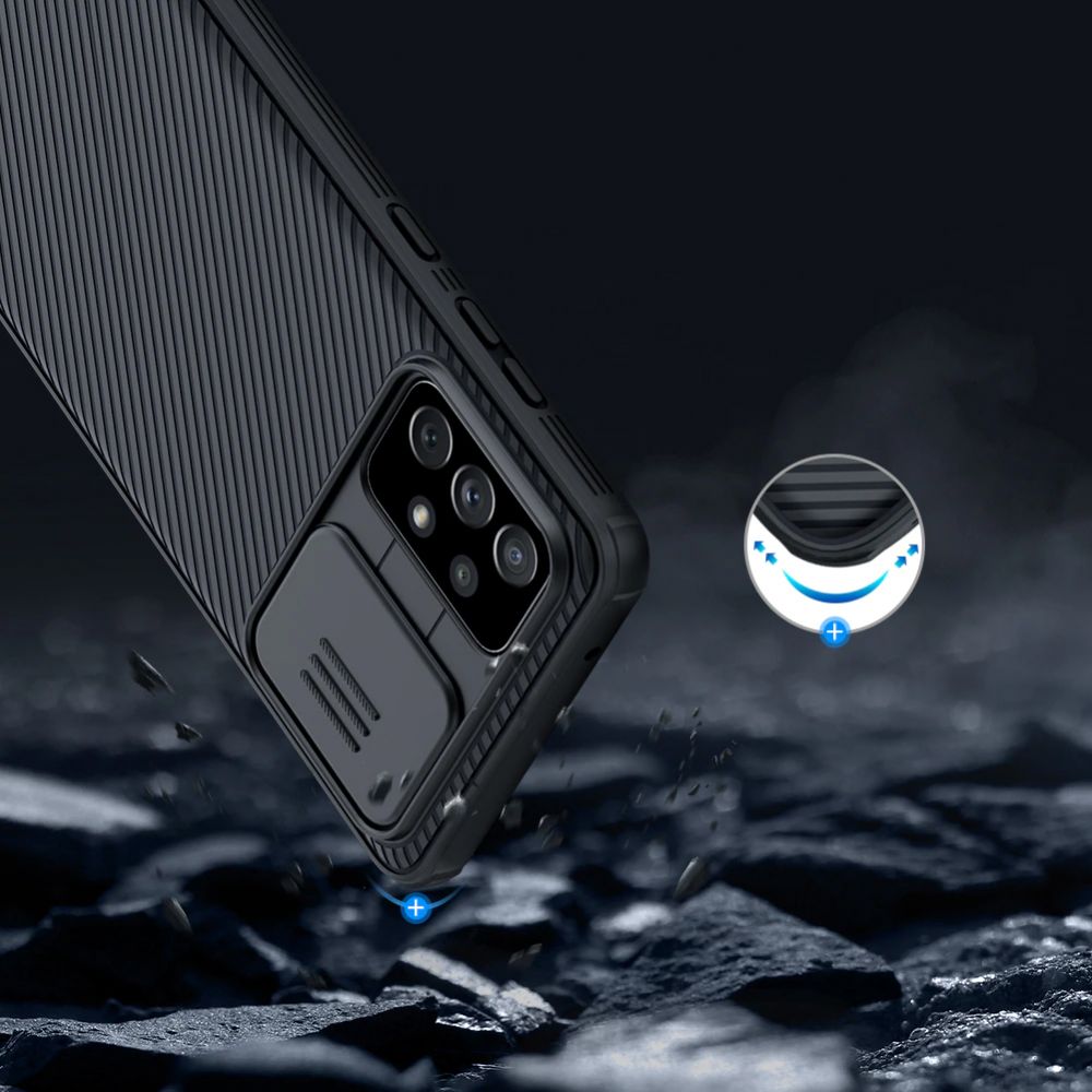NILLKIN Samsung Galaxy A53 5G Skal CamShield Pro Svart