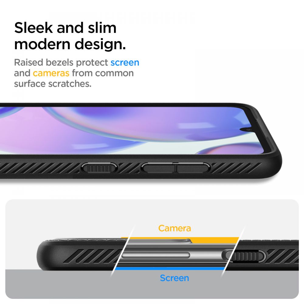 Spigen Samsung Galaxy A33 5G Skal Liquid Air Matt Svart