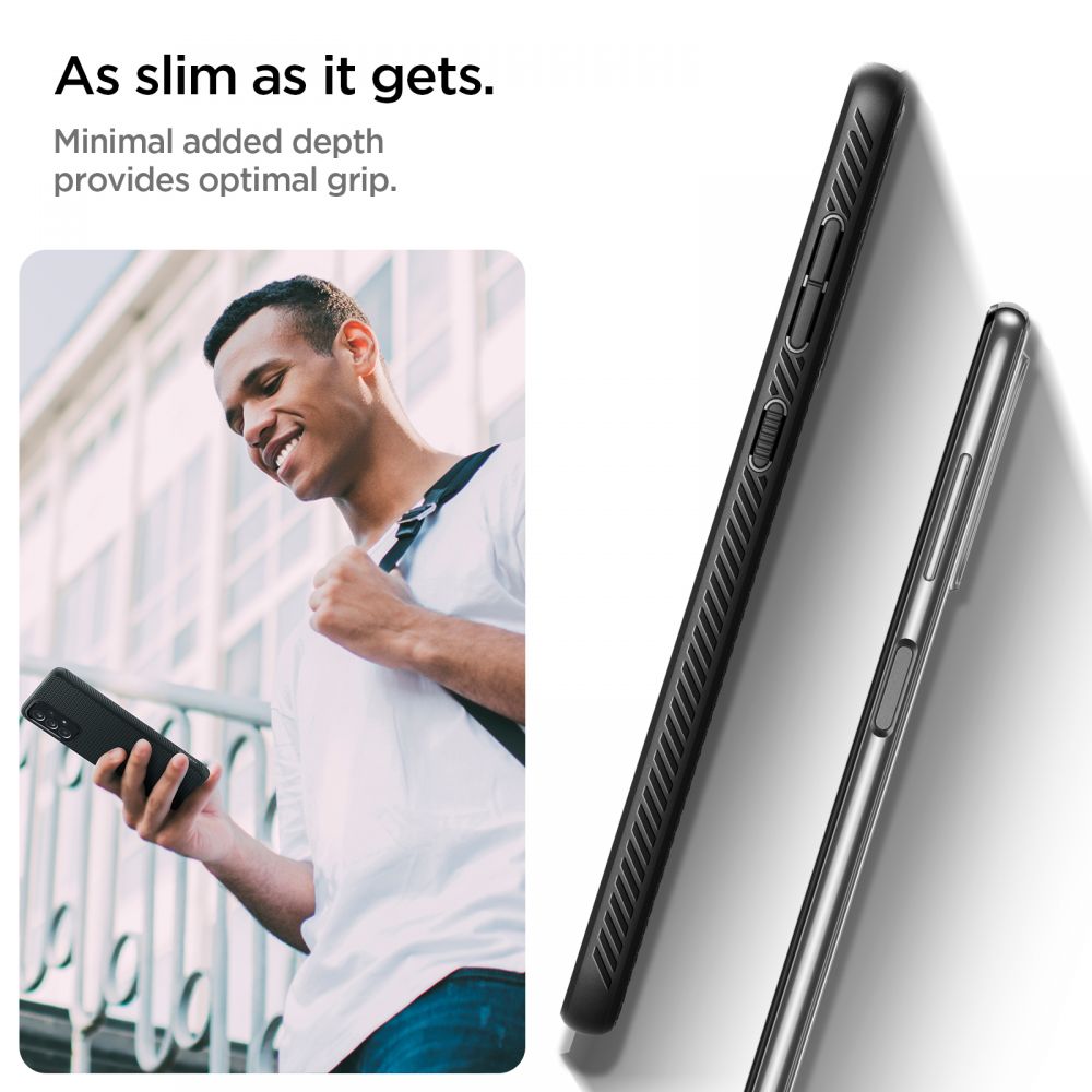 Spigen Samsung Galaxy A33 5G Skal Liquid Air Matt Svart