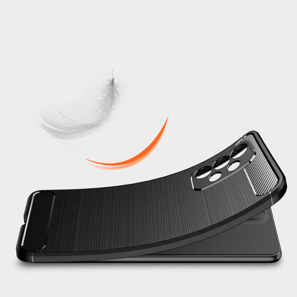 Tech-Protect Samsung Galaxy A53 5G Skal Borstad Stl Textur Svart