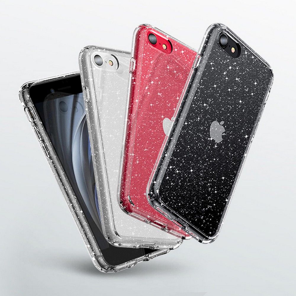 Tech-Protect iPhone 7/8/SE Skal Glitter Transparent