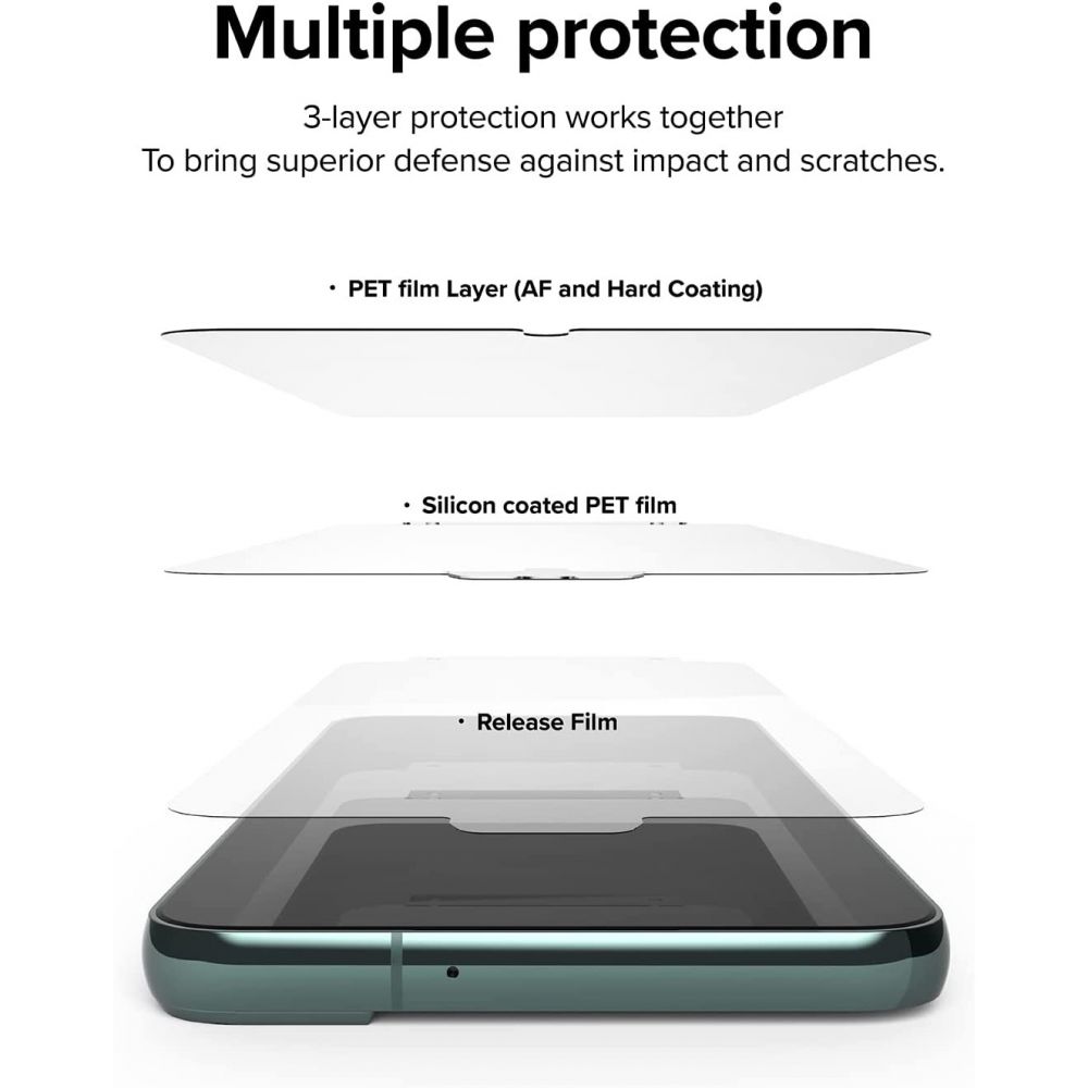 Ringke Samsung Galaxy S22 Skrmskydd Hybrid Glas