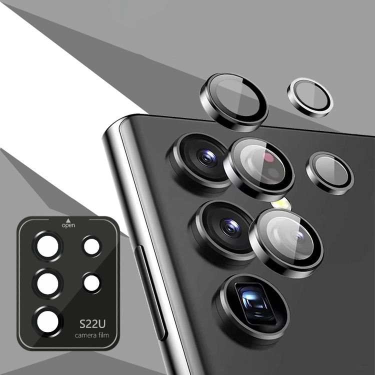 HOFI Samsung Galaxy S22 Ultra Linsskydd Hrdat Glas Pro+
