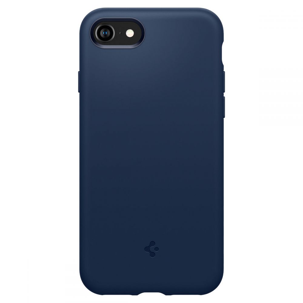 Spigen iPhone 7/8/SE Skal Silikon Fit Navy Blue