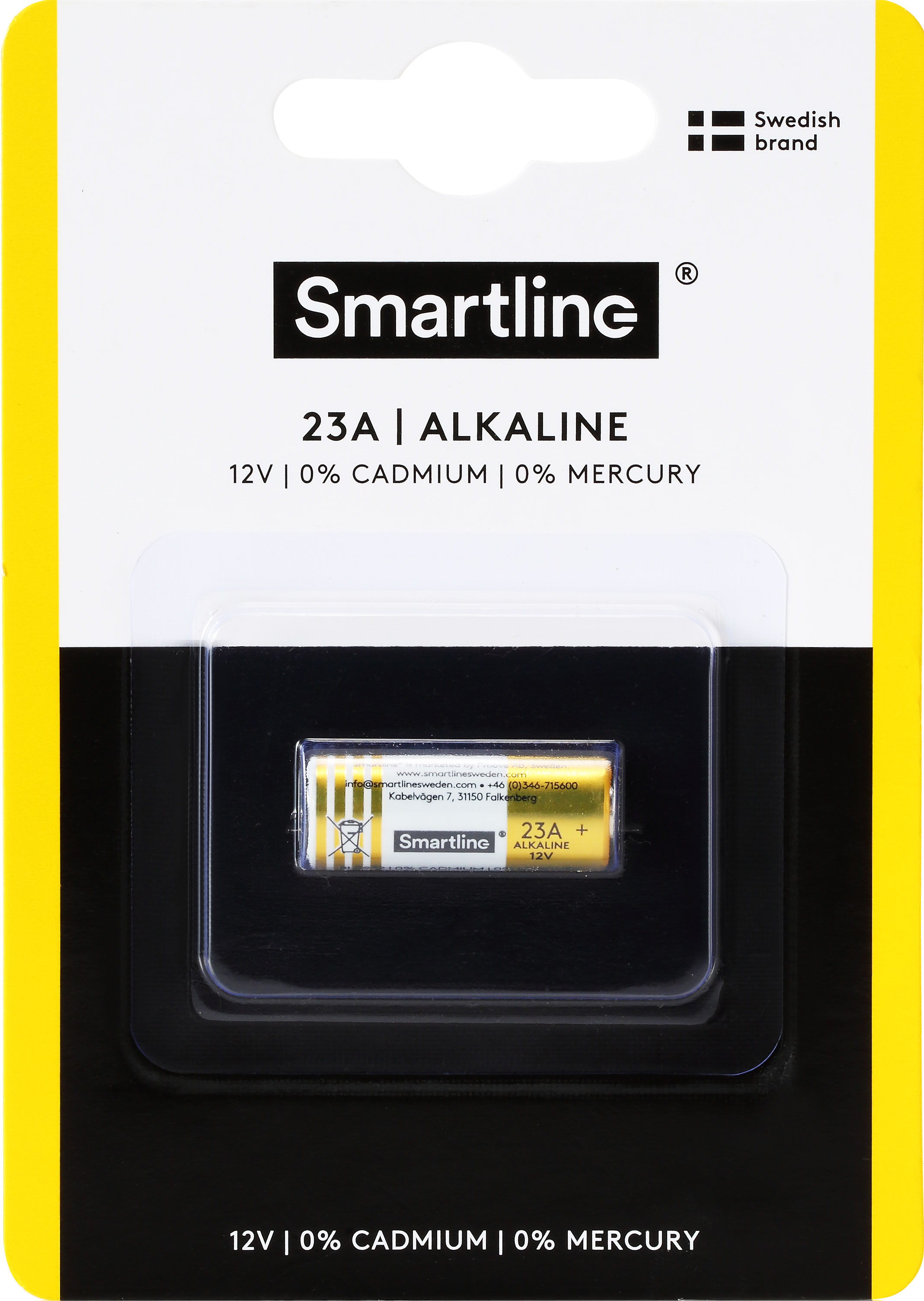 Smartline Alkaliskt Batteri LR23 12V