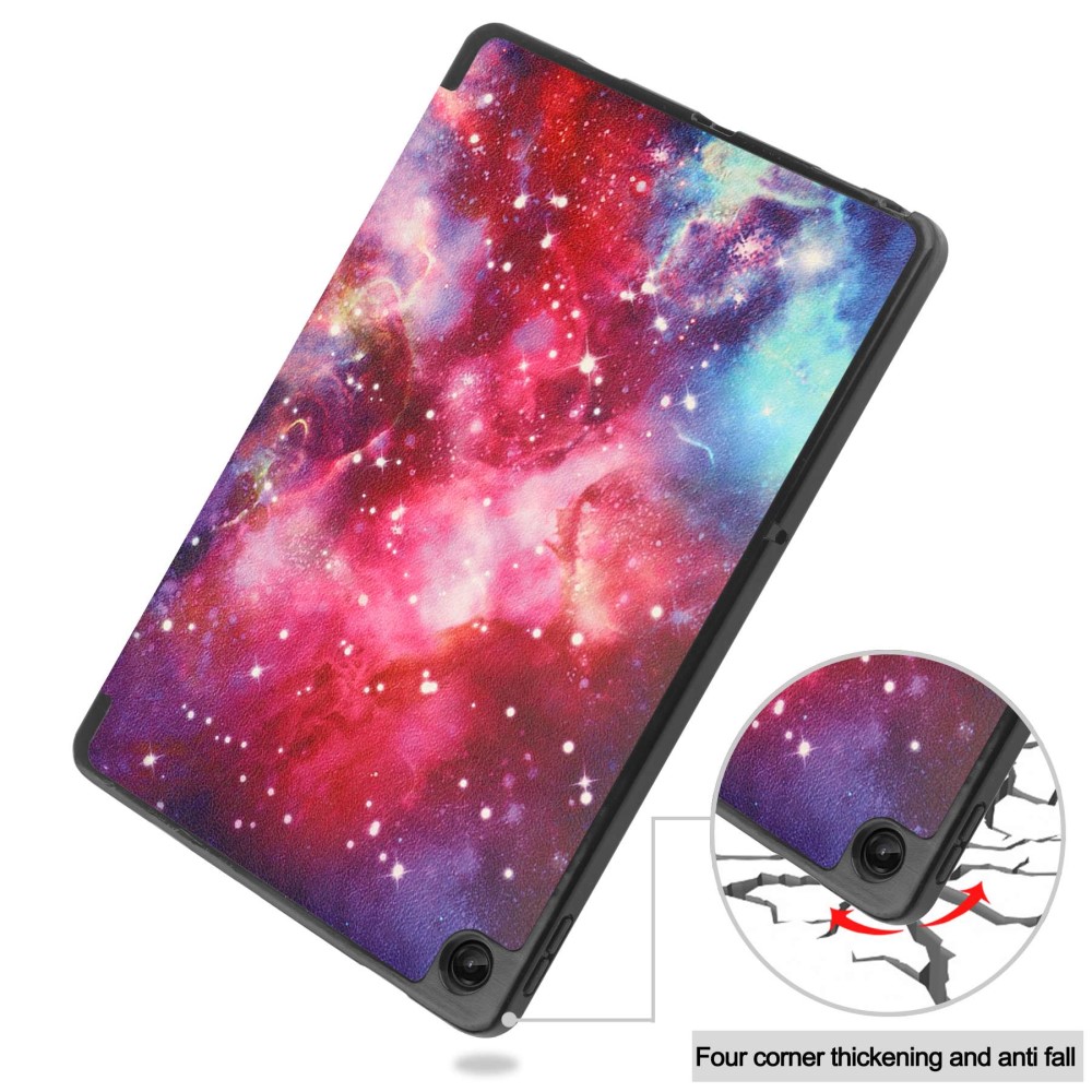 Lenovo Tab M10 Plus Gen 3 Fodral Tri-Fold Cosmic Space