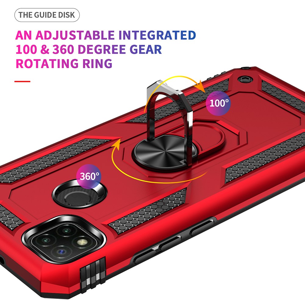 Xiaomi Redmi 9C Skal Ring Shockproof Rd