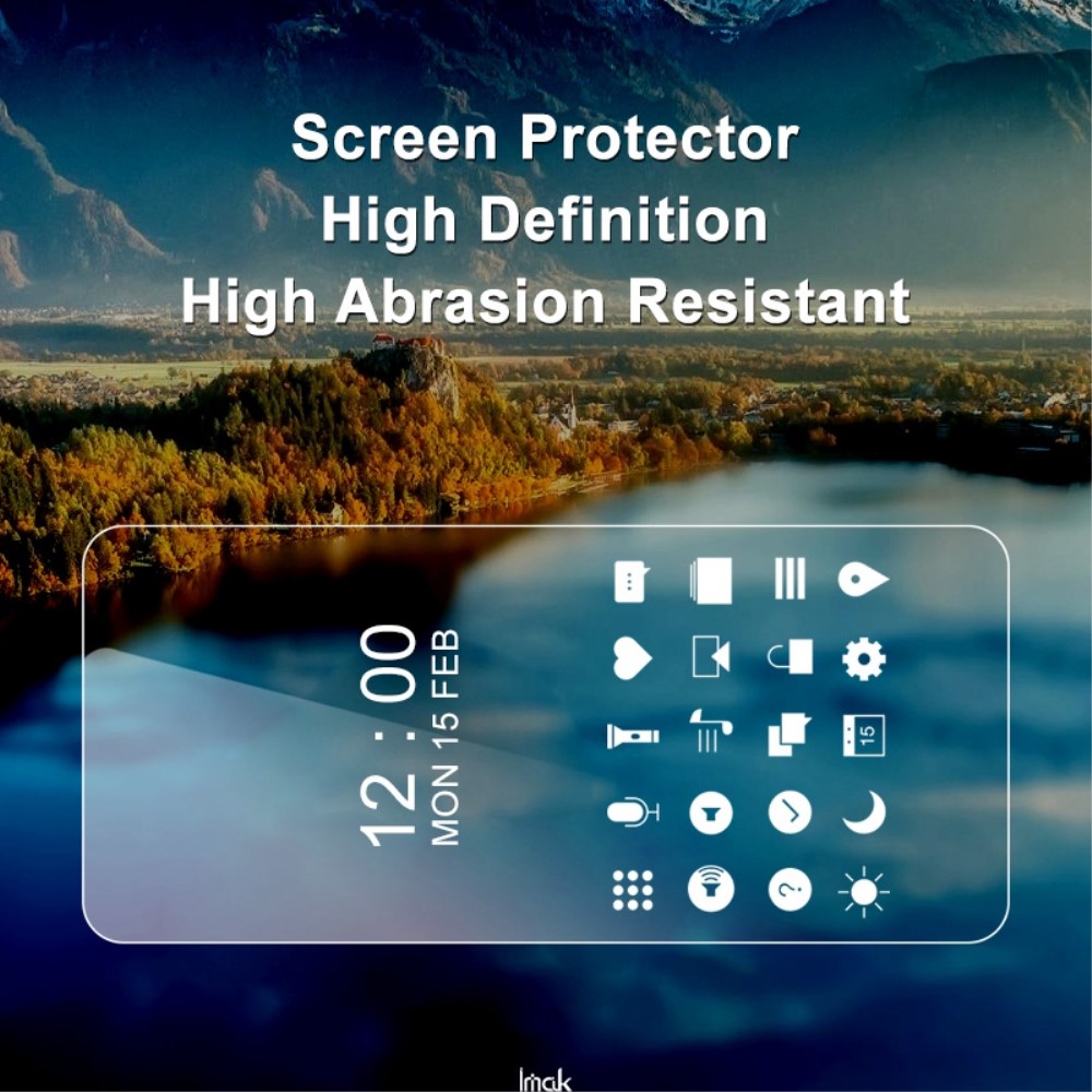 IMAK Motorola Moto G22 Skrmskydd ARM Series Transparent