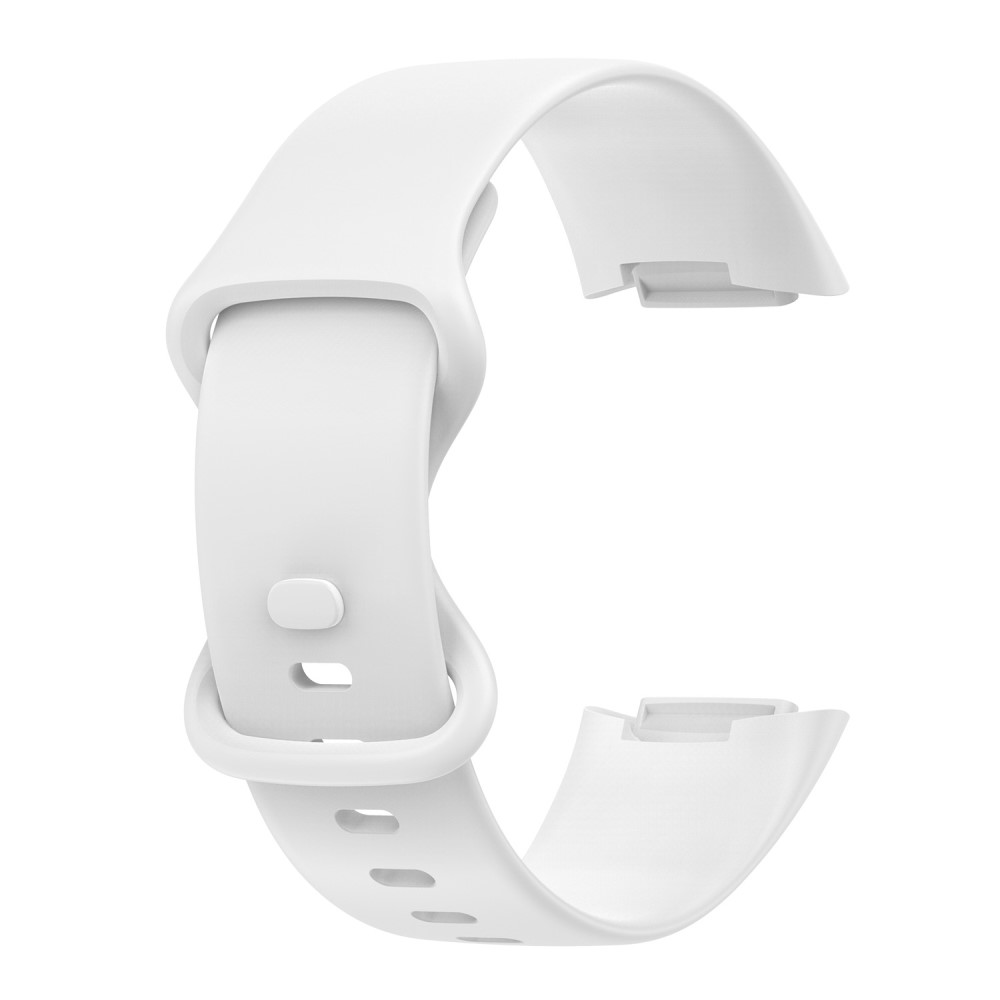 Fitbit Charge 6 / 5 Armband TPU (L) Vit