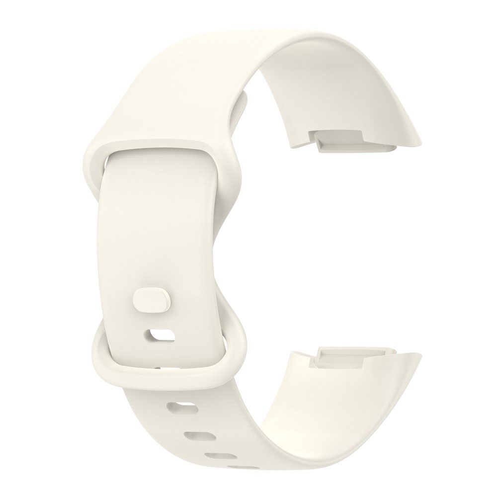 Fitbit Charge 6 / 5 Armband TPU (L) Beige