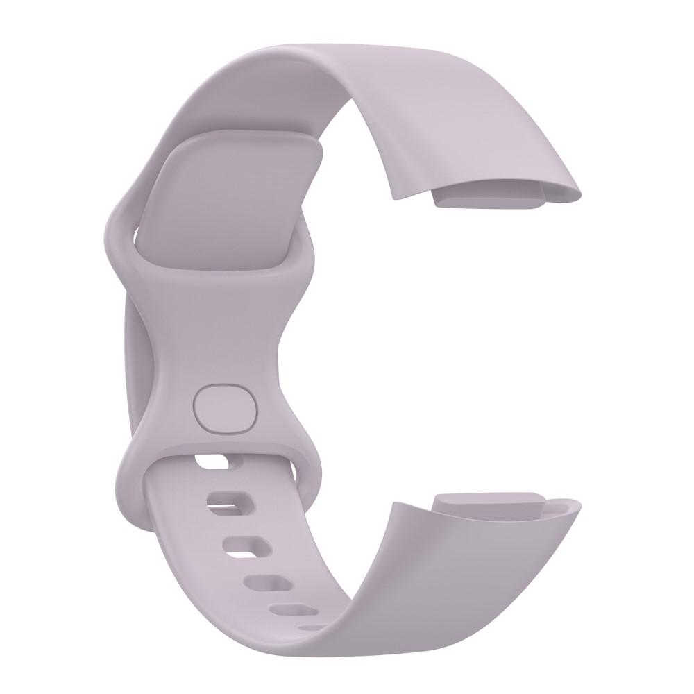 Fitbit Charge 6 / 5 Armband TPU (L) Ljus Lila