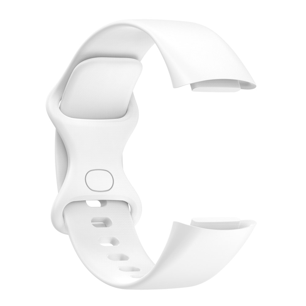 Fitbit Charge 6 / 5 Armband TPU (S) Vit