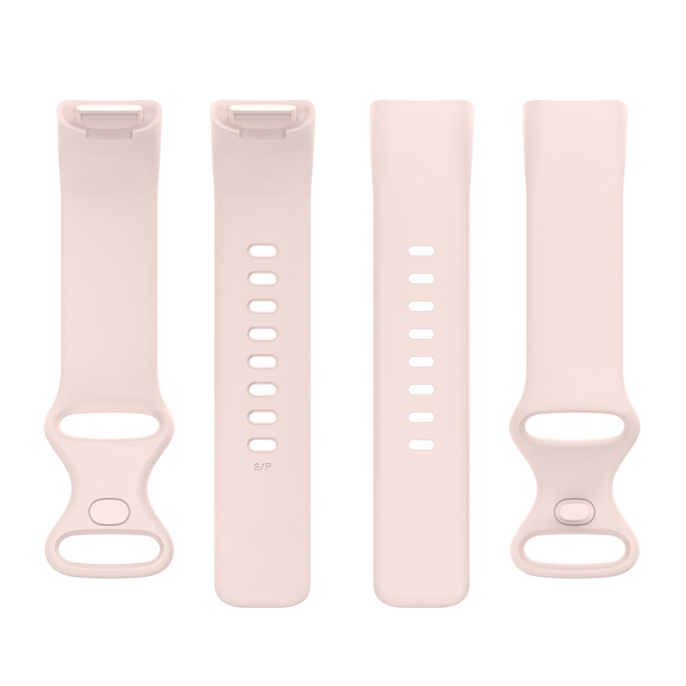 Fitbit Charge 6 / 5 Armband TPU (S) Ljus Rosa