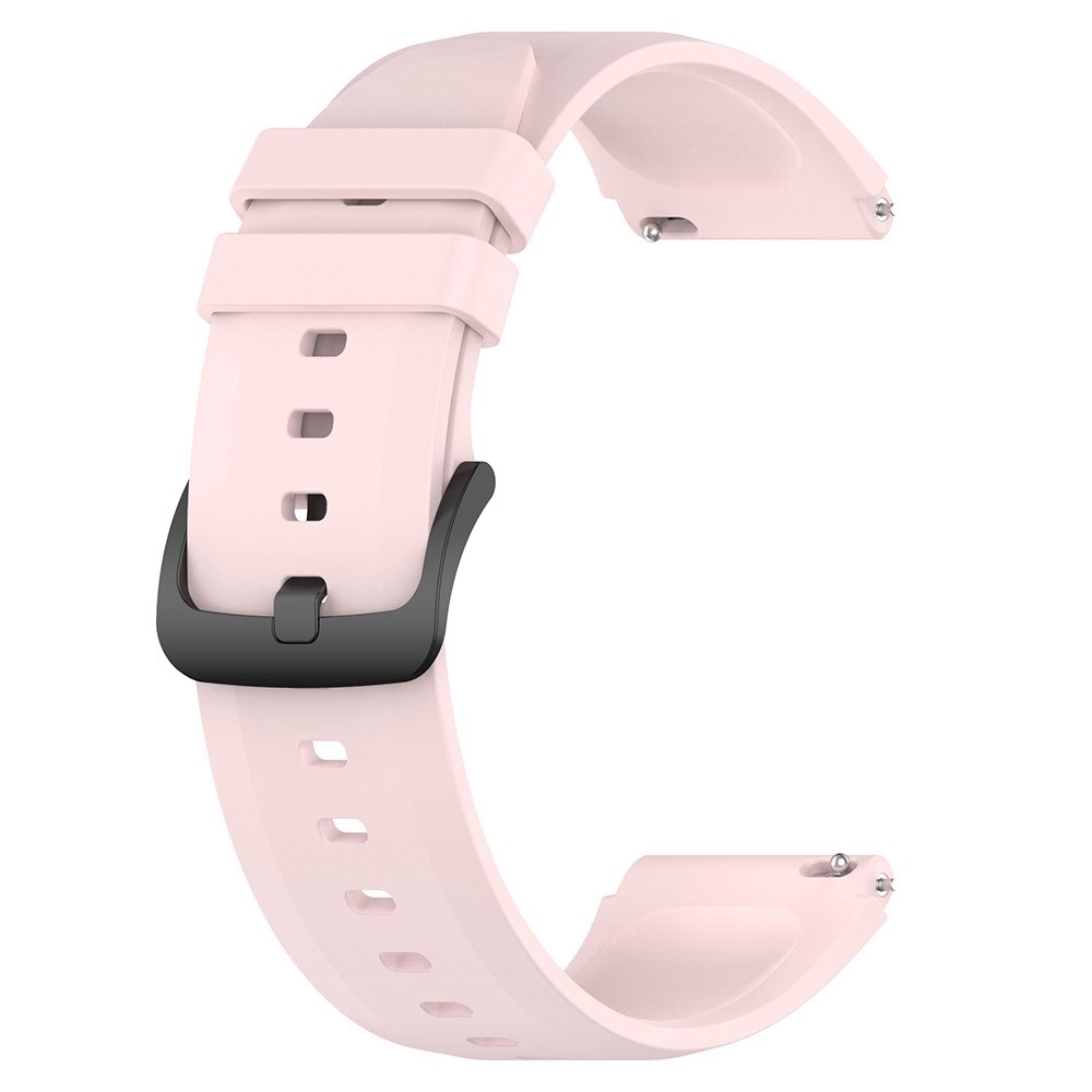 Silikon Armband Smartwatch (22 mm) Ljus Rosa
