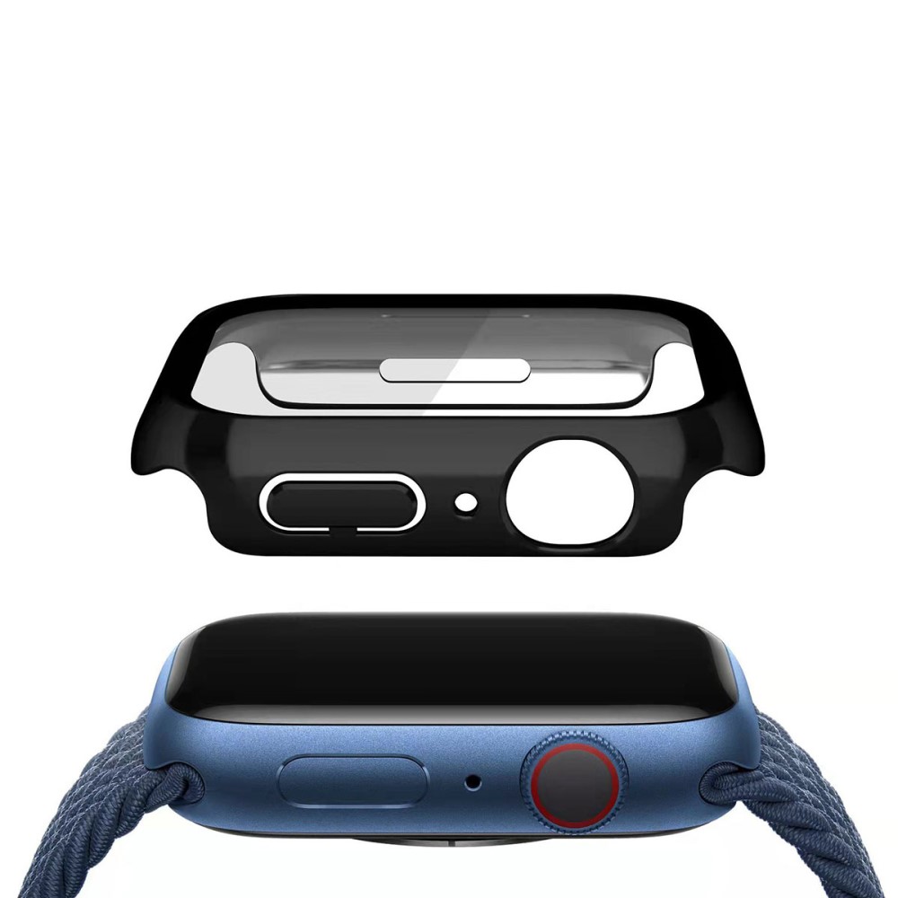 Skärmskydd Härdat Glas Skydd Apple Watch 42 mm Svart