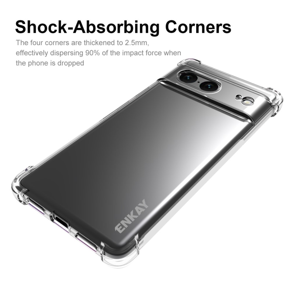 ENKAY Google Pixel 7 Skal Shockproof TPU Transparent