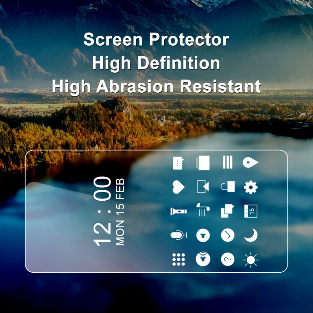 IMAK Motorola Edge 30 Pro 5G Skrmskydd ARM Series PET Transparent