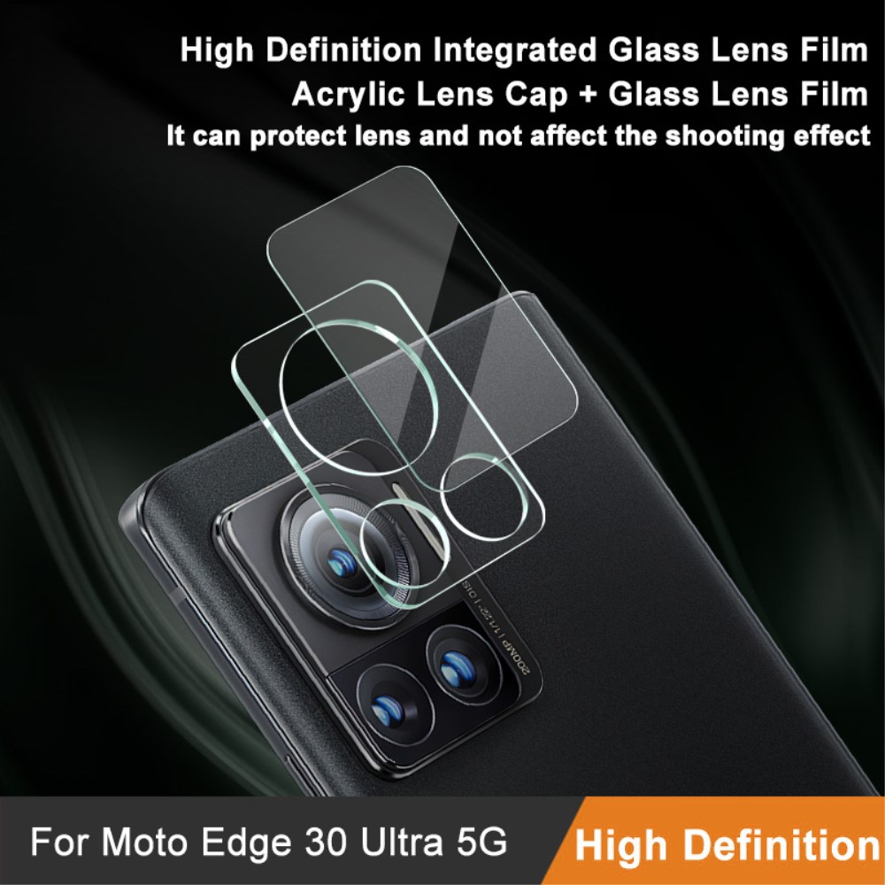 IMAK Motorola Edge 30 Ultra 5G Linsskydd Hrdat Glas