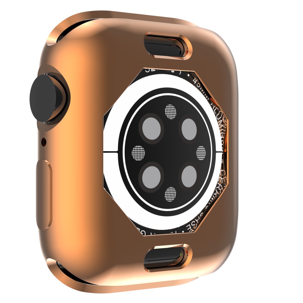 Apple Watch 7/8 45mm Skal TPU Electroplate Roséguld