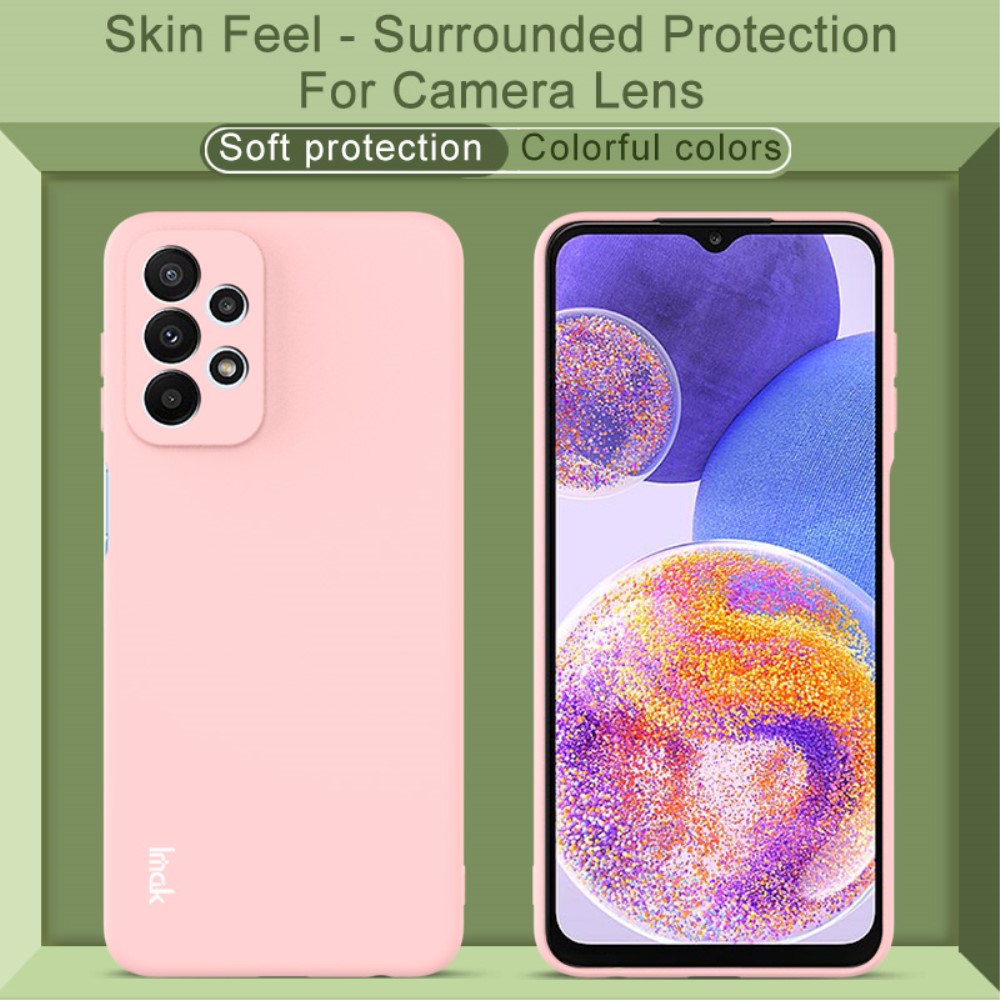 IMAK Samsung Galaxy A23 5G Skal Skin Touch Svart