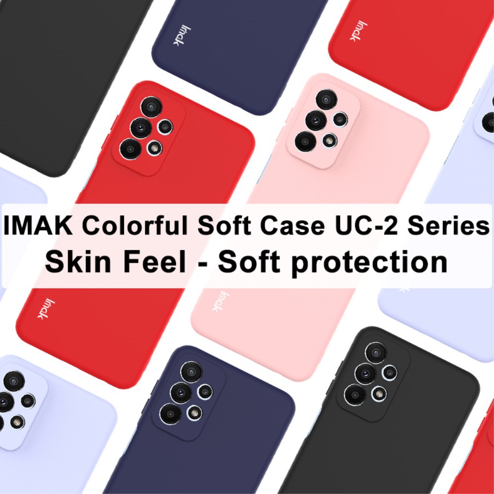 IMAK Samsung Galaxy A23 5G Skal Skin Touch Lila