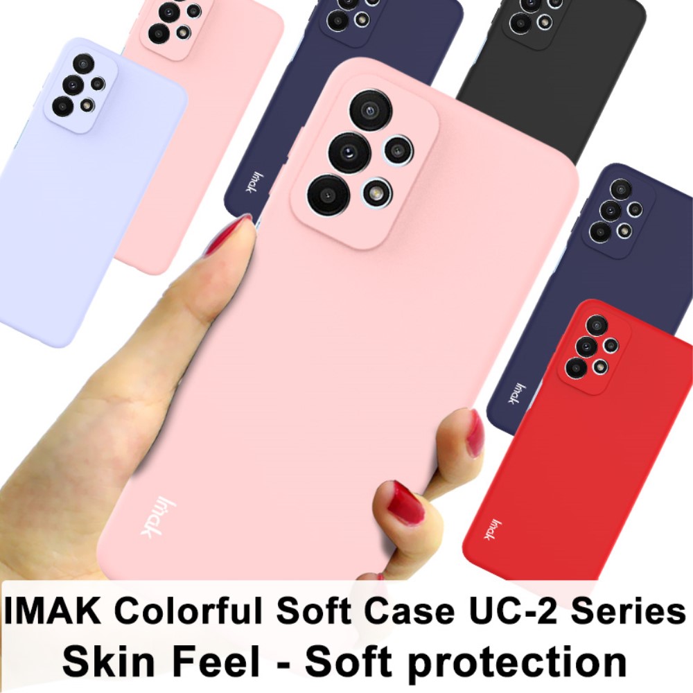 IMAK Samsung Galaxy A23 5G Skal Skin Touch Lila