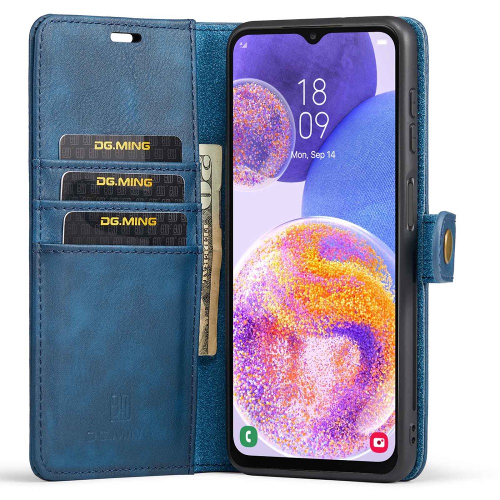 DG.MING Samsung Galaxy A23 5G 2in1 Magnet Fodral / Skal Bl